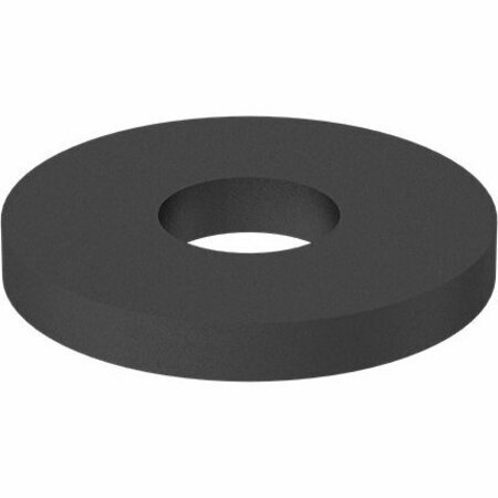 BSC PREFERRED Oil-Resistant Rubber Sealing Washers Fluoroelastomer for Number 14 Screw 0.230 ID 0.625 OD, 25PK 90397A210